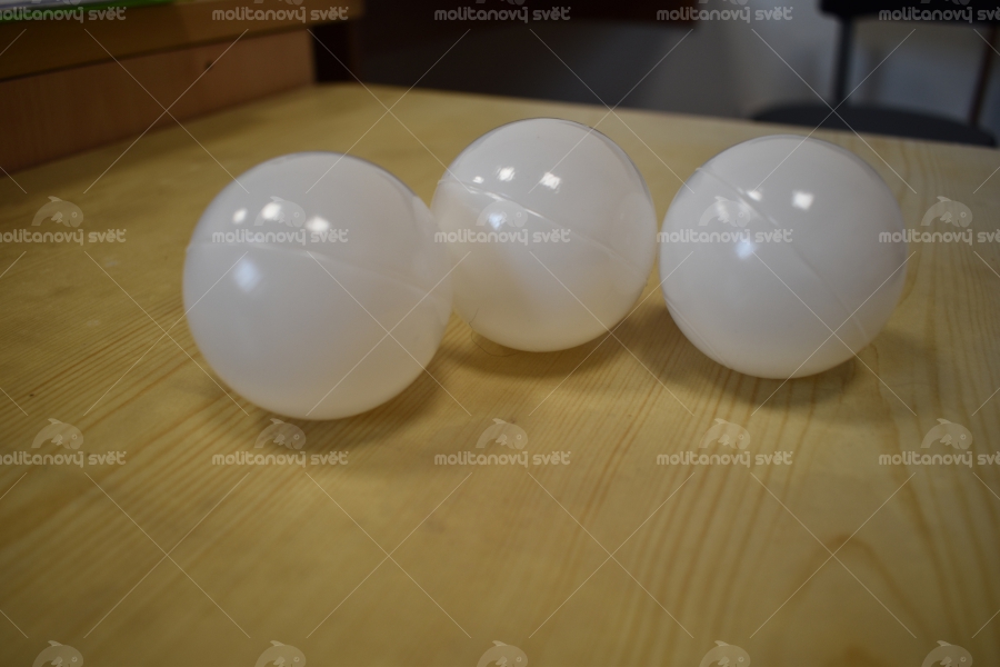 Míčky do bazénu bílé 6 cm, 500 ks